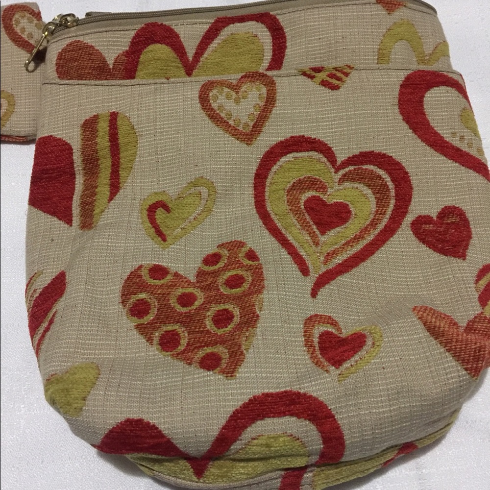 NWOT Handmade Tapestry Backpack with Coin Purse
